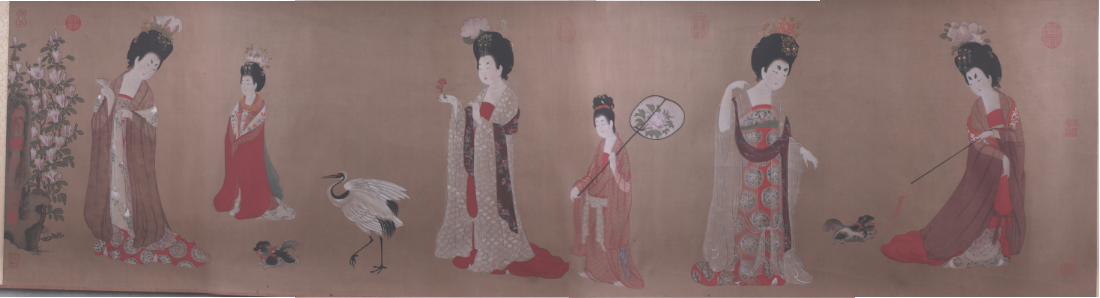 簪花仕女图 簪花仕女图
