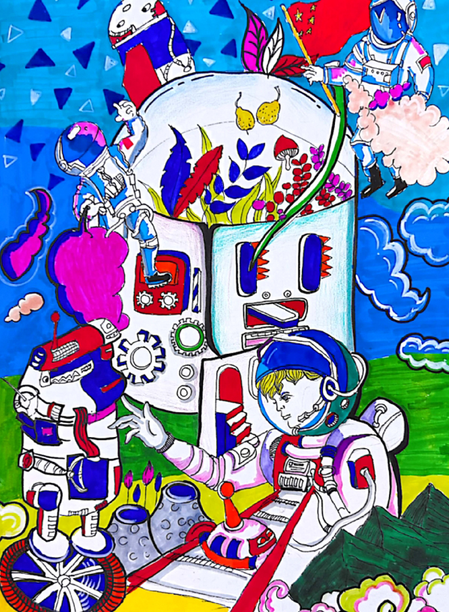 《环保我先行》北京市红英小学唐家岭校区,李宇宸 《环保我先行》北京市红英小学唐家岭校区,李宇宸